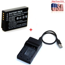 Battery / Charger For Panasonic Lumix DMC-ZS6 DMC-ZS7 DMC-ZS8 DMC-ZS9 DMC-ZS10