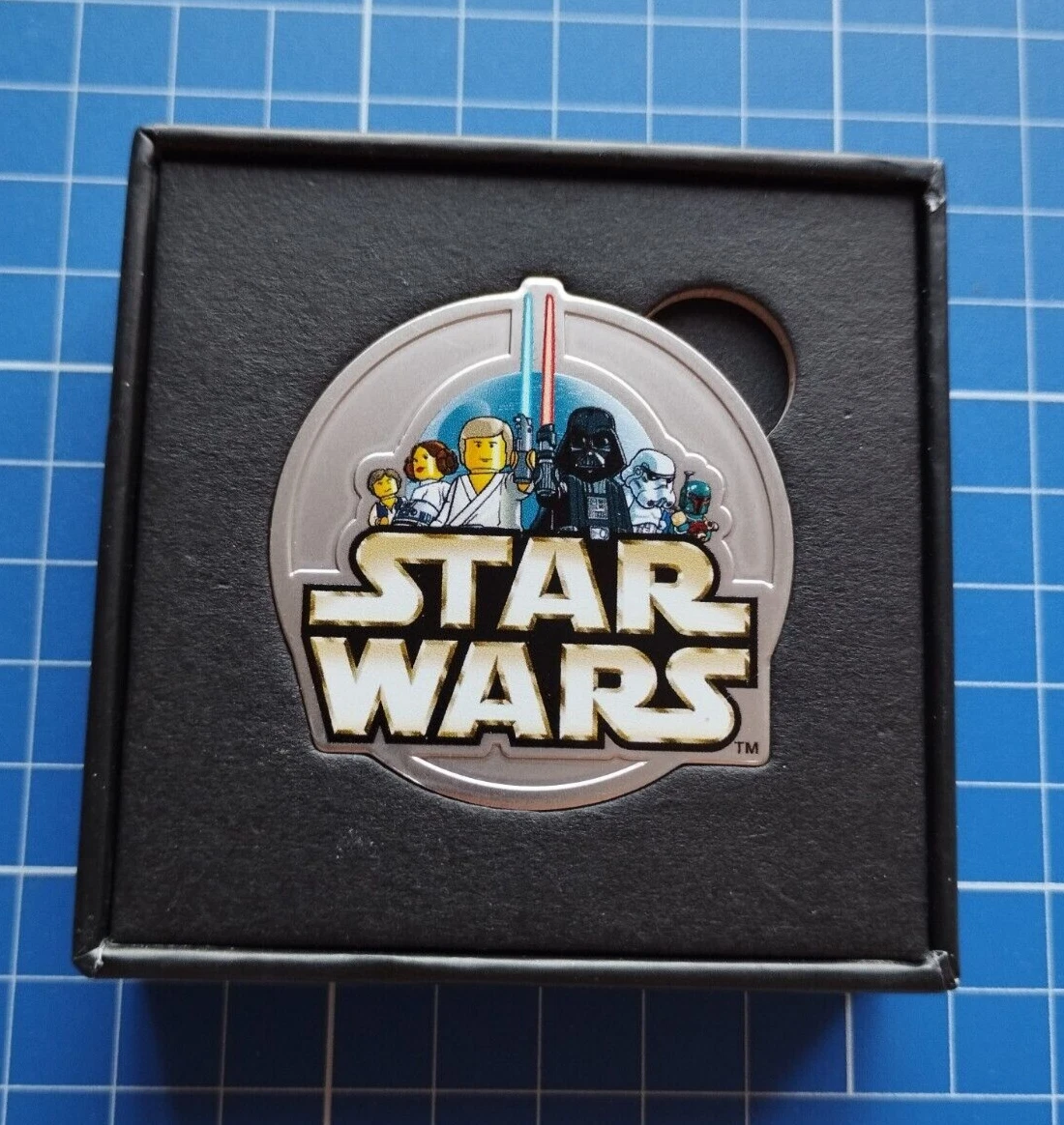 LEGO Star Wars Logo Coin 5008899 25th Anniversary Limited Edition 