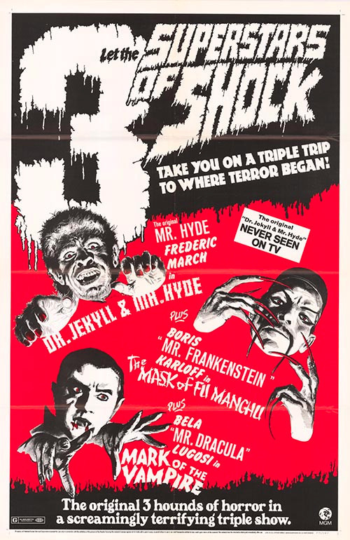 MARK OF THE VAMPIRE/MASK OF FU MANCHU/DR. JEKYLL AND MR. HYDE one