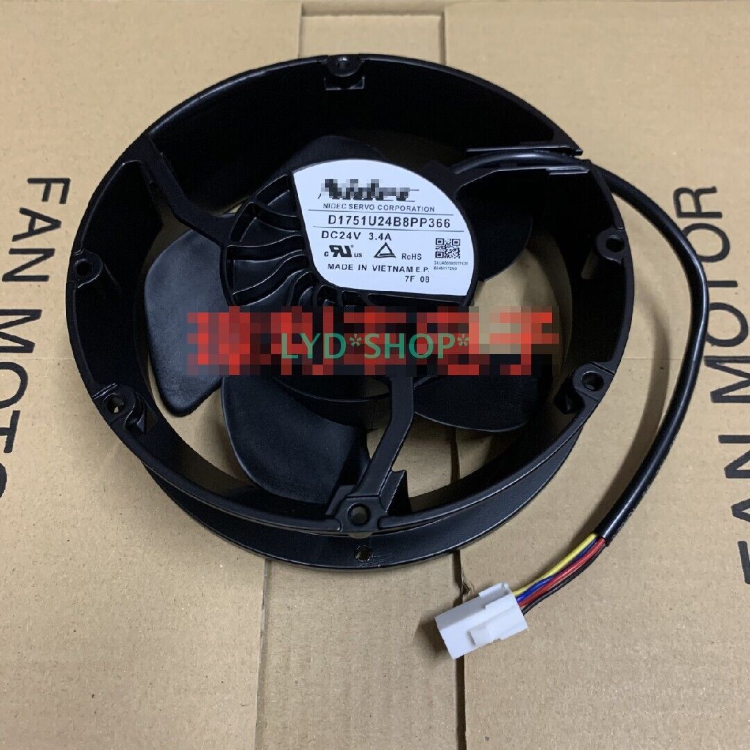 D1751U24B8PP340 24V 3.4A inverter fan #F8