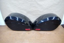 HARLEY DAVIDSON VIKING SADDLEBAG SADDLE BAG NO KEYS W/ MOUNTING BRACKETS LAM700P