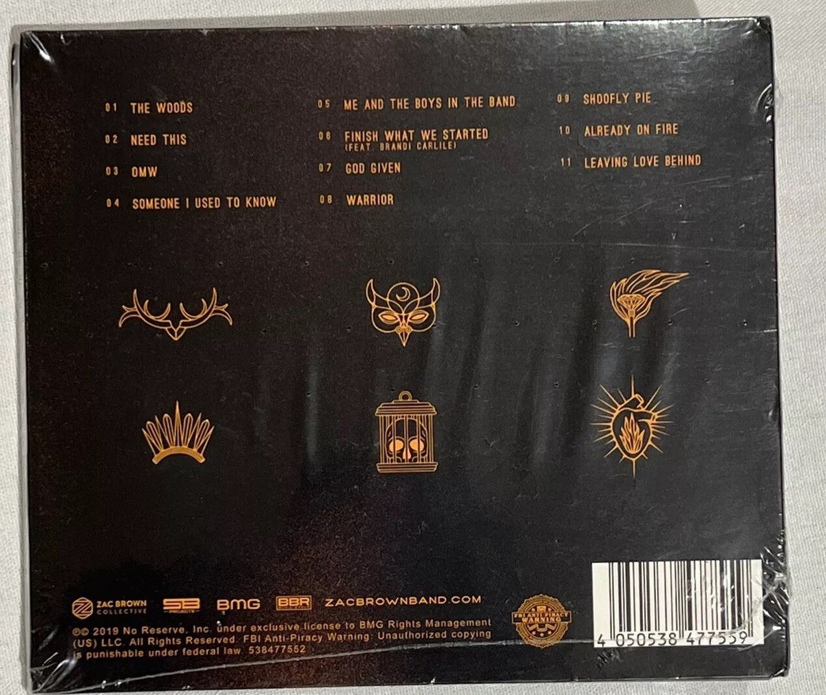 The Owl by Zac Brown Band CD 2019 Brand New Sealed 4050538477559| eBay