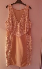 Beige Miss Selfridge Dress