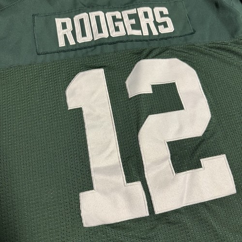 Nike NFL Green Bay Packers #12 Aaron Rodgers On Field Player Jersey Mens Size 56 - Picture 13 of 13