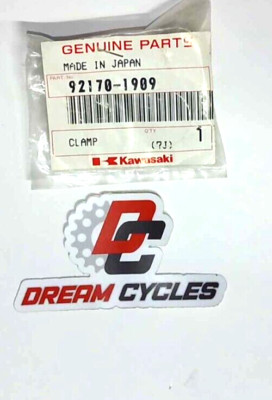 NOS GENUINE KAWASAKI 92170-1909 CLAMP ZX-6R KLX250 FAST SHIP | eBay