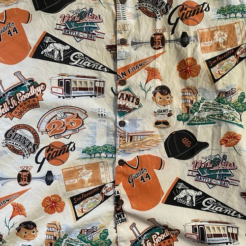Reyn Spooner San Francisco Giants Shirt Baseball 2010, 12, & 14 World Series XXL - Picture 3 of 6