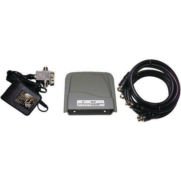 Antennas Direct PA18 Ultra-Low-Noise UHF/VHF Preamp Kit. Available Now for 63.49