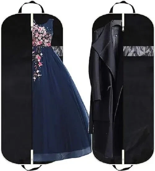 54" Garment Bag with Extra Large Pockets for Travel, Gusseted Suit Cover Mens... - Image 4 of 4