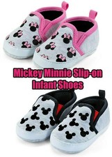 Disney Mickey Minnie Mouse Infant Slip-on shoes