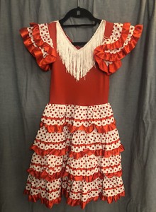 TRADITIONAL GIRLS SPANISH FLAMENCO 