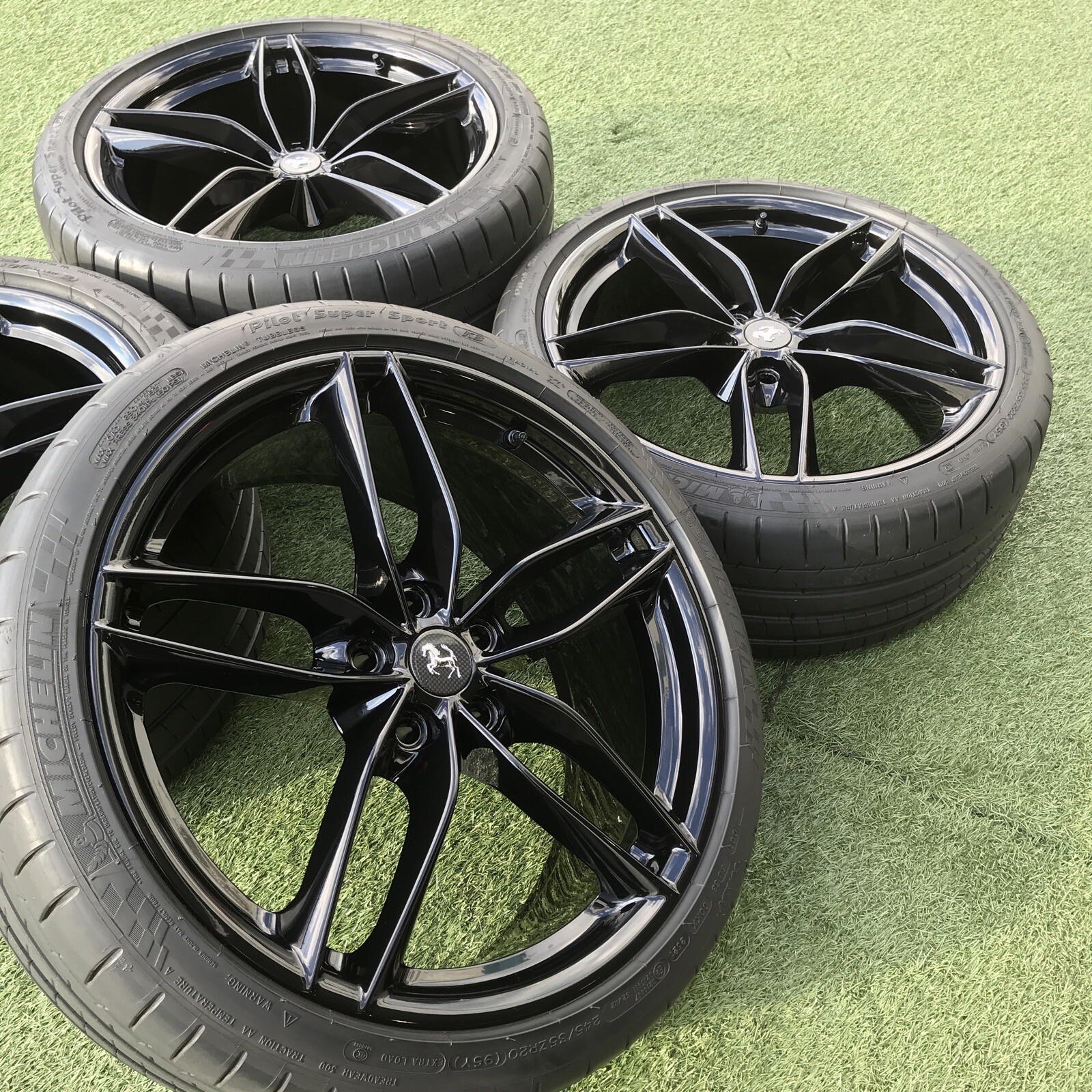 20" Ferrari 488GTB F8 Tributo Wheels Tires OEM Genuine Set 4 SPIDER 488 458