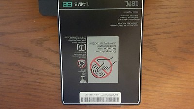 GENUINE IBM 1.44 MB FLOPPY DRIVE 05K9204 FRU 05K9206  -