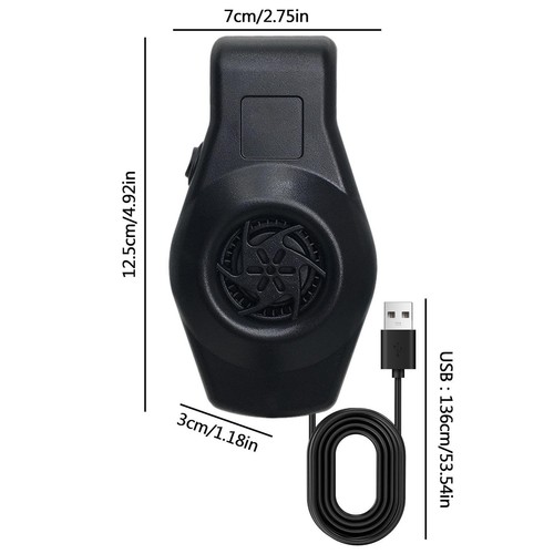 1pc Aquarium Cooling Fan,Fish Tank Cooler Aquarium Fan Cooling Aquarium Chiller - Imagen 3 de 9