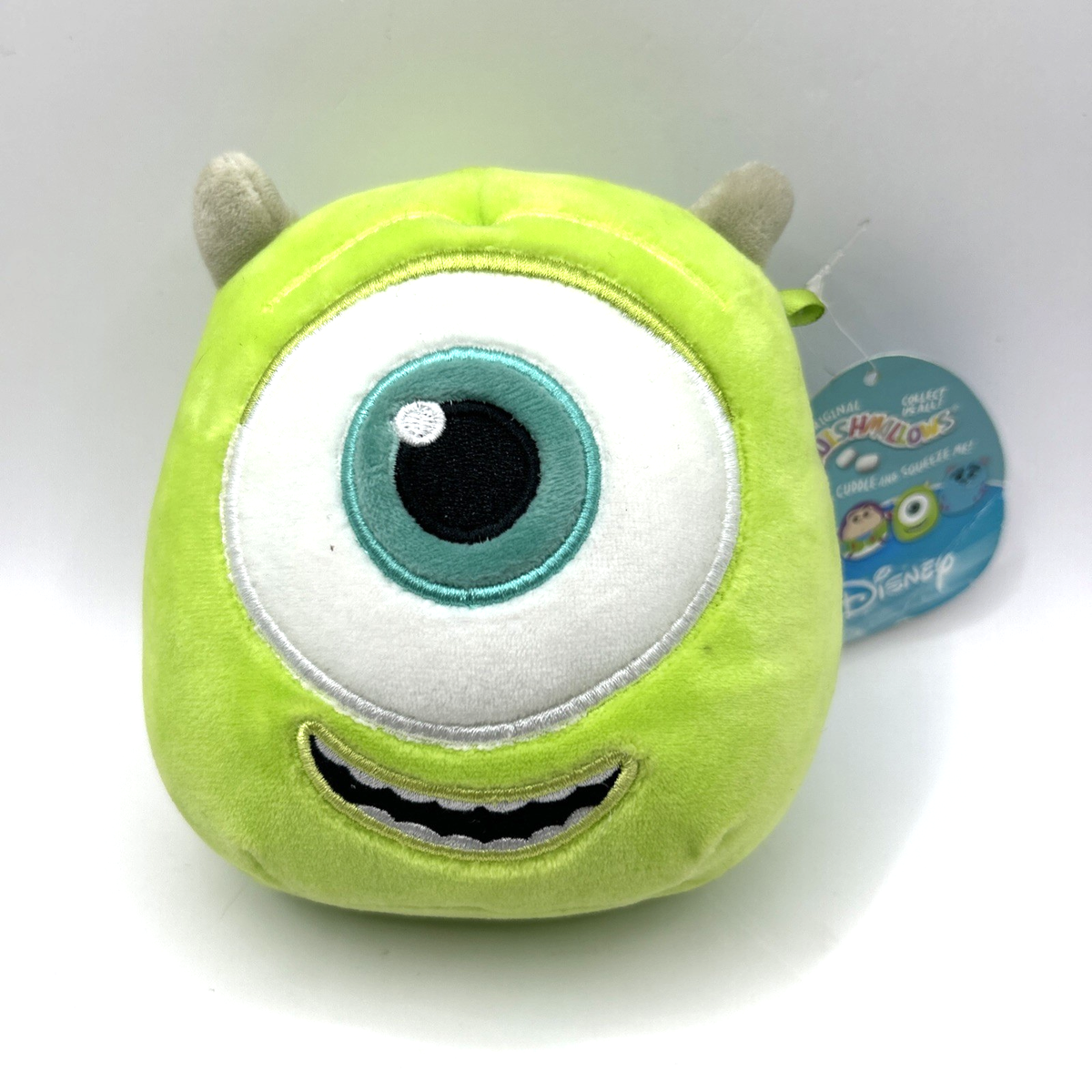 Squishmallow Mike Wazowski Monsters Inc 5" Plush Disney NWT New Kellytoy |  eBay