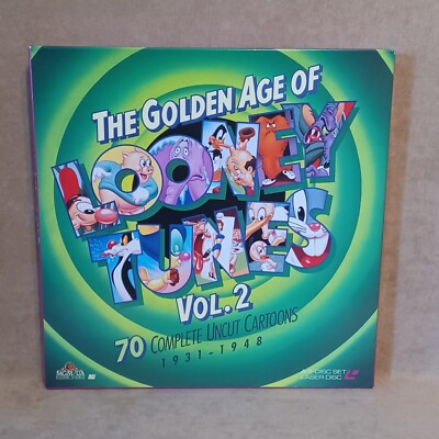 Looney Tunes【ザ ゴールデン エイジ オブ ルーニーテューンズ】LD The Golden Age of Looney Tunes - V. 3 (Laserdisc, 1992, 5-Disc Set