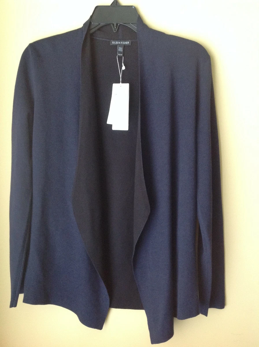 Eileen fisher midnight best sale cardigan