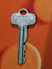 Best Lock Key University of Oklahoma 2570PT0