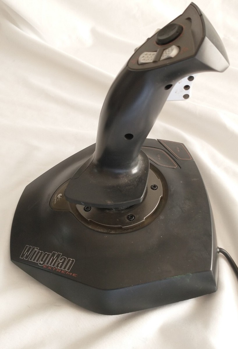 Logitech Wingman Extreme Digital 3D PC Joystick Flight Sim J