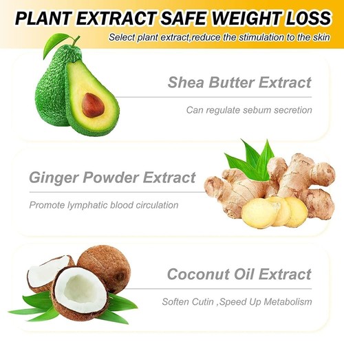 Body Slimming Firming Fat Burning Cream Gel Weight Loss Skin Anti-Cellulite 100g - Picture 3 of 5