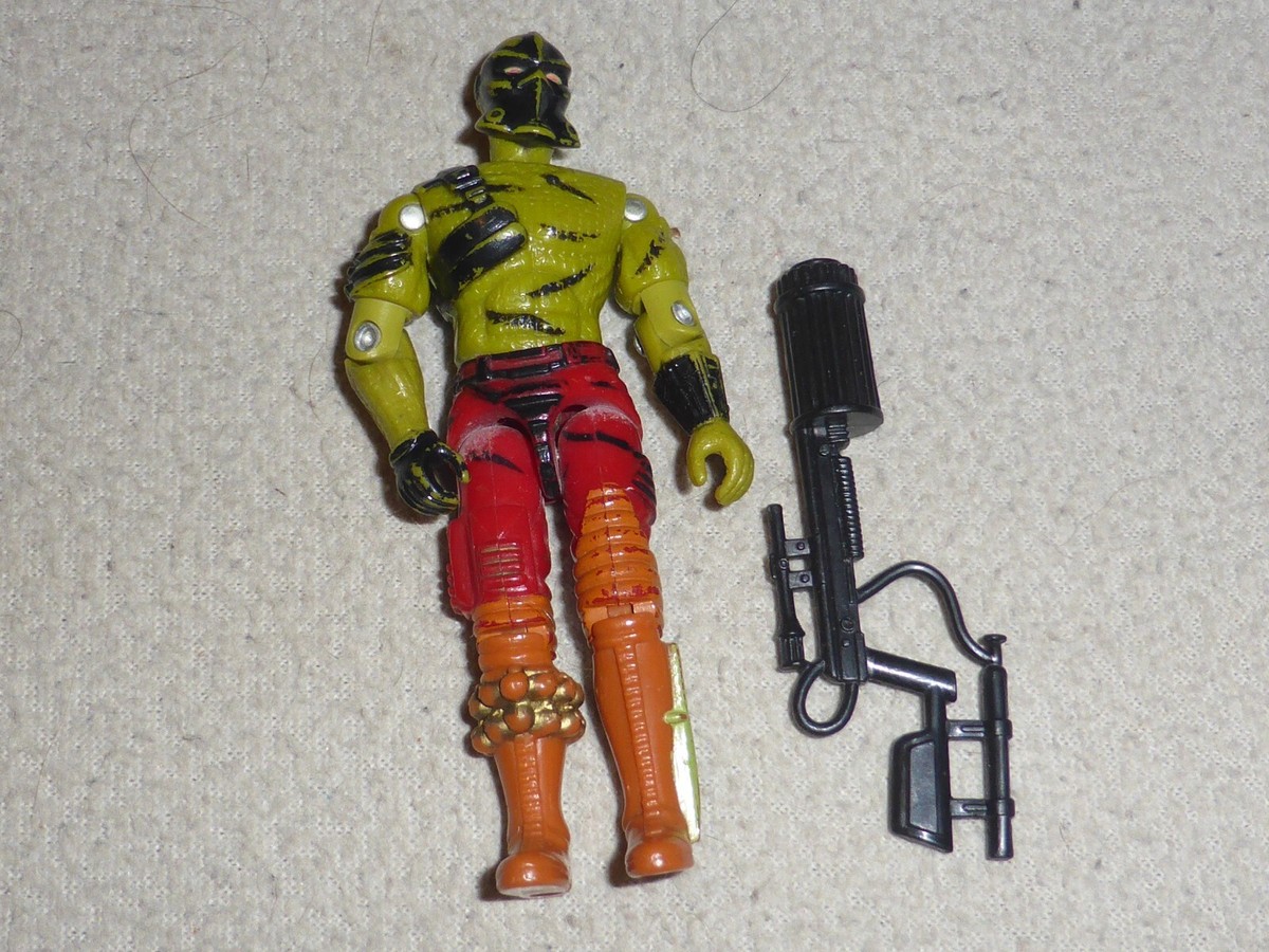 VINTAGE GI JOE DARKLON EVADER DRIVER FIGURE W RIFLE 1988 HASBRO