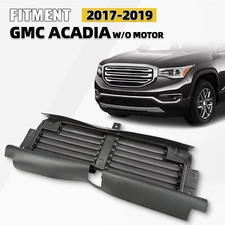 For 2017-2019 Acadia GMC Front Upper Radiator Grille Air Shutter without MOTOR