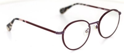 WOOW Eyewear All Right 1 Col.956M Matte Velvet Aubergine Brille Rot/lila glasses