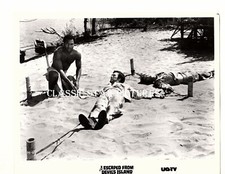 967 Jim Brown Christopher George Richard Ely I Escaped from Devil's Island photo