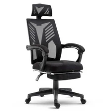 NNEDSZ Gaming Office Chair Computer Desk Chair Home Work Recliner Black