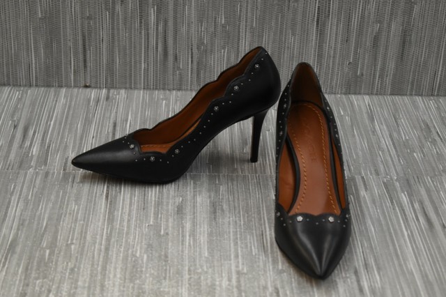 coach studded pumps