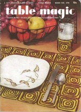 Crochet PATTERN Booklet Table Magic 298