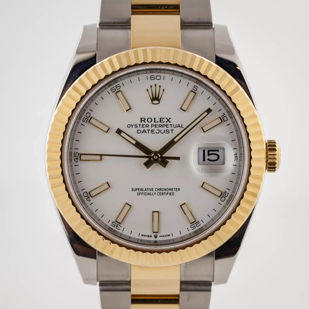 Rolex Datejust II 41 Ref 126333 Men s Stainless Steel and 18K