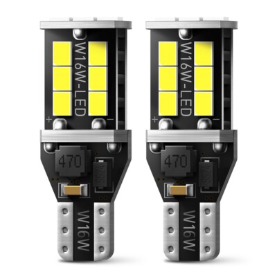 AUXITO T15 LED Reverse Back Up Light Bulb 921 912 W16W 906 916 Super White EXV