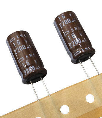10 PCs UCC AL CAP 16V 2200UF 2200mf Capacitor (Replacing for 10V 6.3V )