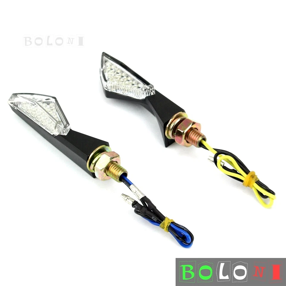12v 8mm Universal Motorcycle Turn Signal Light For Honda Yamaha Kawasaki Suzuki — 第 4/4 张图片