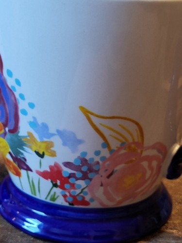 Pioneer Woman Large Ceramic Measuring Cup Dazzling Dahlias 4 Cups 1 Quart - Picture 13 of 14