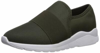 Copper Fit Women's Kacy Sneaker Olive, Size 6 M