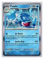 Palafin 062/197 Sv03: Fiamme Ossidiana Holo Carta Pokemon Rara PP12