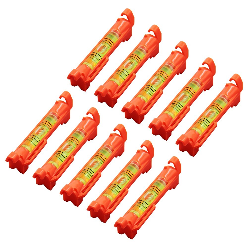 Durable Hanging Bubble Line Level Small Spirit Level for Handyman 10pcs