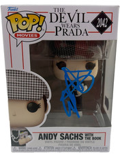 Anne Hathaway Signed Andy Sachs Funko Devil Wears Prada Autograph Beckett