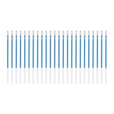 0.8mm Gel Pens Refills, 24 Pack Glitter Gel Pens Ink Medium Point, Sky Blue