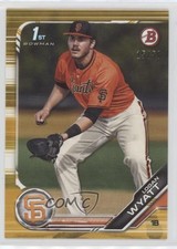 2019 Bowman Draft Gold 15/50 Logan Wyatt #BD-29 7qg