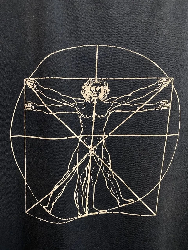 Vintage Leonardo Da Vinci art tee - Image 3 of 4