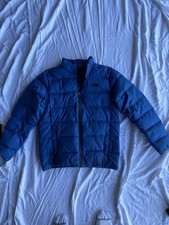 The North Face Puffer Jacket Boys - Blue - Large