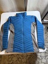 Columbia Omni-Heat Insulated Hybrid Jacket Blue Women  s Size M