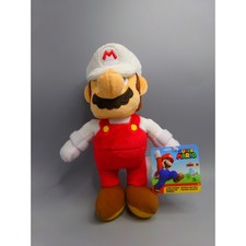 Super Mario Fire Mario Plush Stuffed Toy Nintendo Jakks Pacific New With Tag