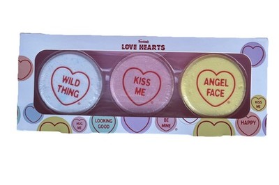 Swizzels Love Hearts Sweets Badebomben Badefizzers Damen Mädchen Kinder Geschenkset