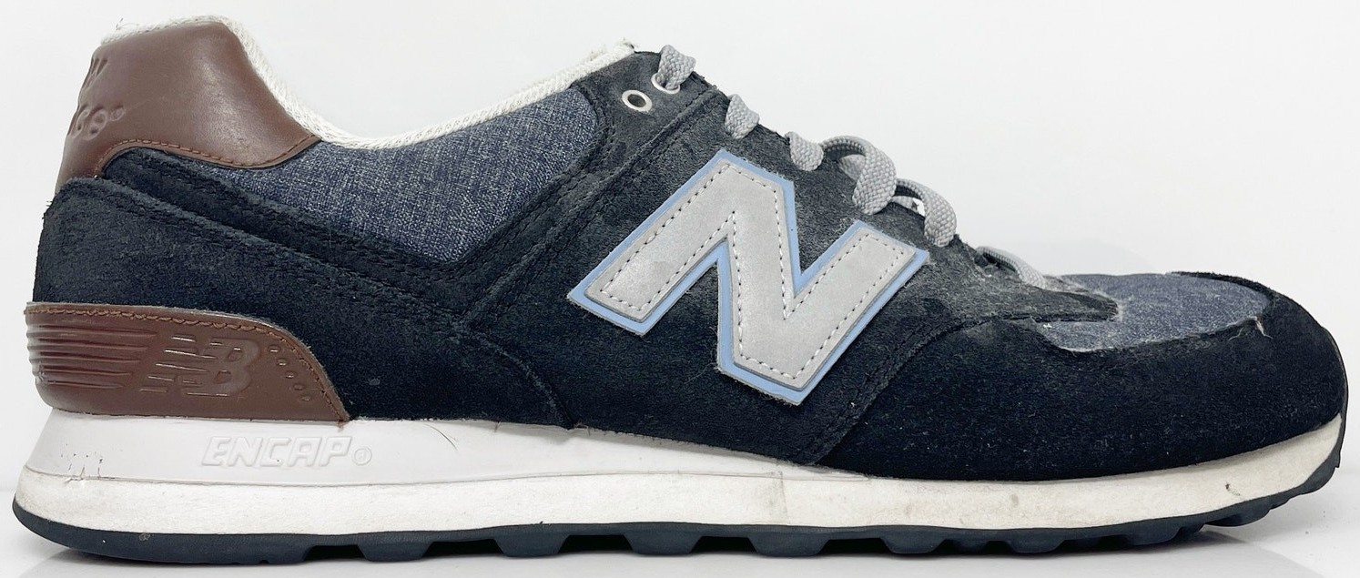 New Balance 574 V1 All Coasts Brown Black Shoes Men\'s Size 9.5 AM574MUP New Balance All Coasts 574 Black | eBay main image 3