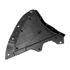 FRONT PASSENGER SIDE FENDER SPLASH SHIELD; MADE OF PP PLASTIC