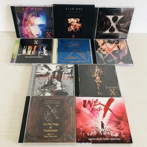X Japan ヴァニシングヴィジョンBest bluebloodセットCD X JAPAN CD 4 Set Blue Blood Singles ART OF LIFE jealousy 4 set