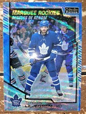 2020/21 O-Pee-Chee Platinum Timothy Liljegren Marquee Rookies Blue Surge #162